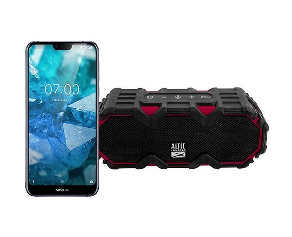 Nokia 7.1 32GB and Altec Lansing Mini Speaker Bundle